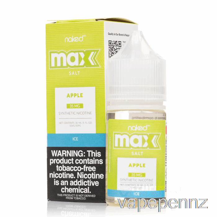 ICE Apple - Naked MAX Salt - 30mL 50mg VAPE NZ